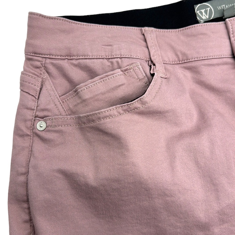 Wit & Wisdom Ab Solution Stretch Twill Shorts Size 14 - Picture 3 of 16